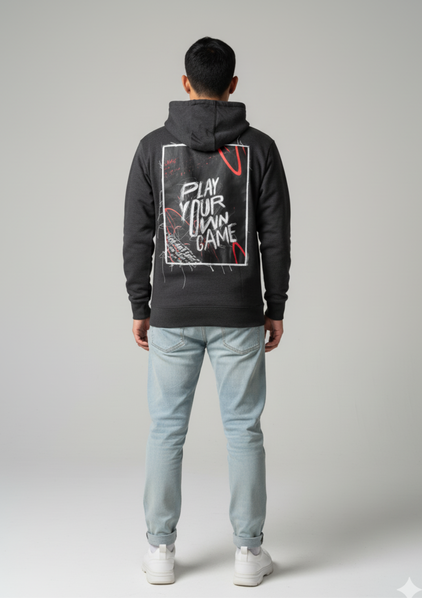 Pull over Play your own game   Hoodie