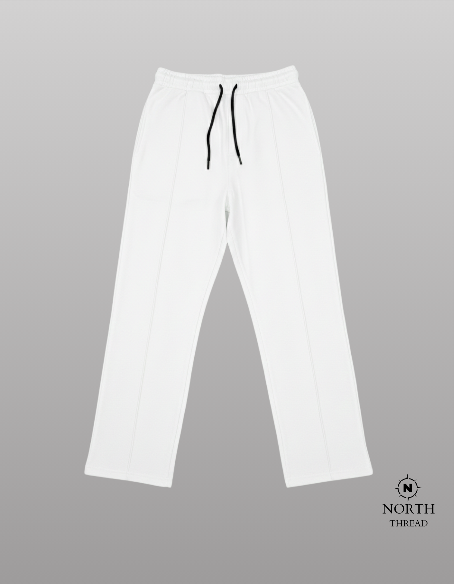 Bershka Heavyweight trouser-White