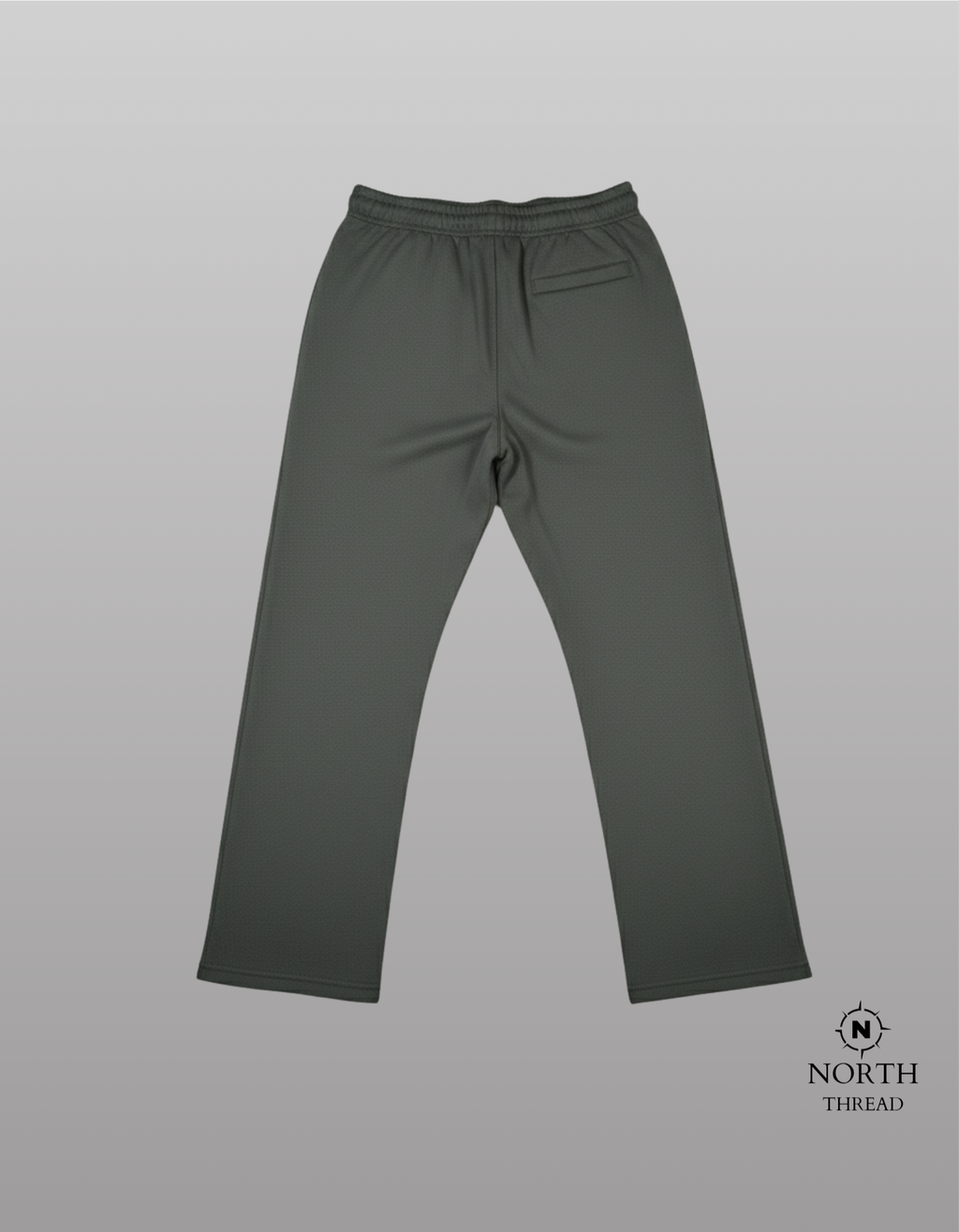 Bershka Heavyweight trouser-Olive