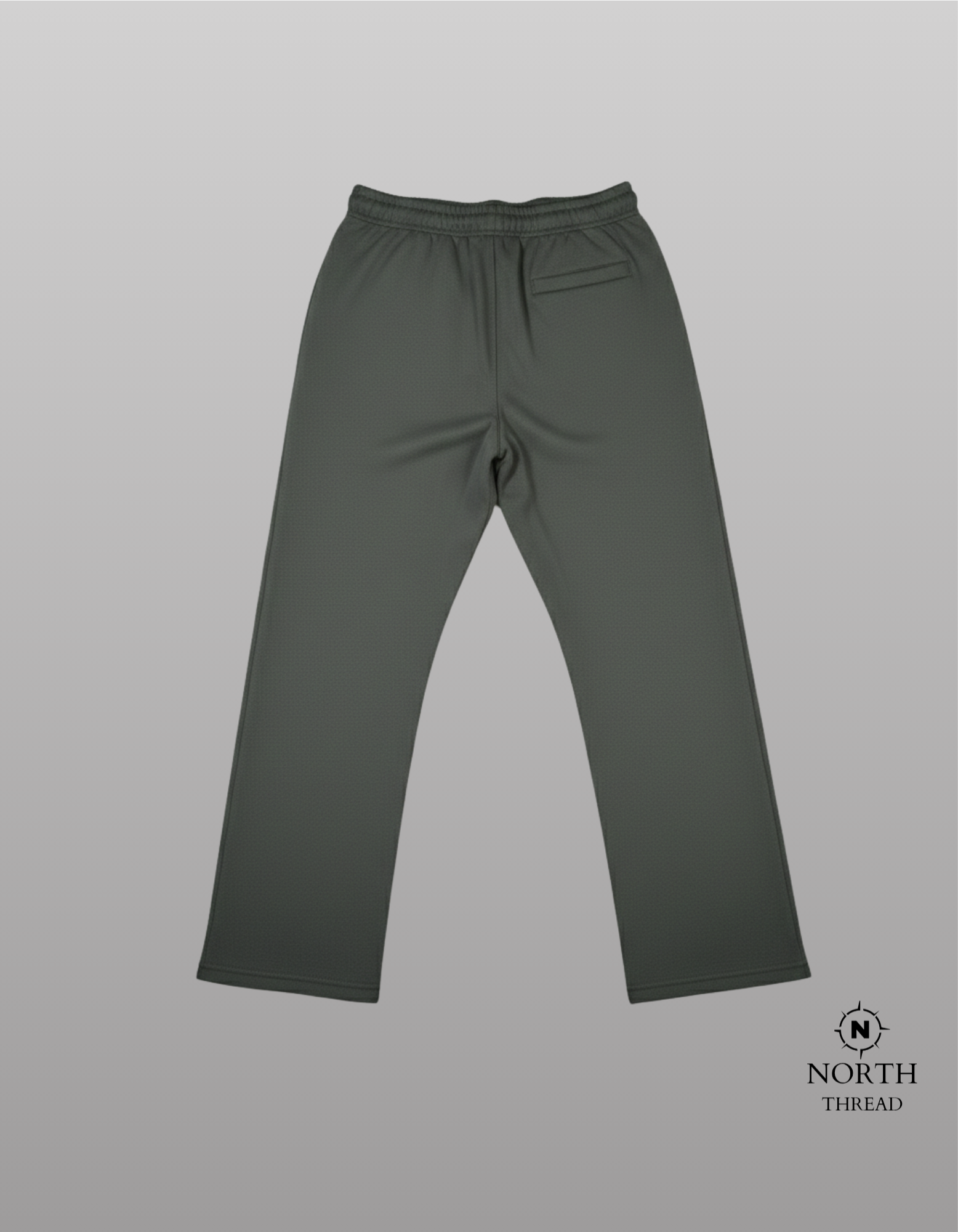 Bershka Heavyweight trouser-Olive
