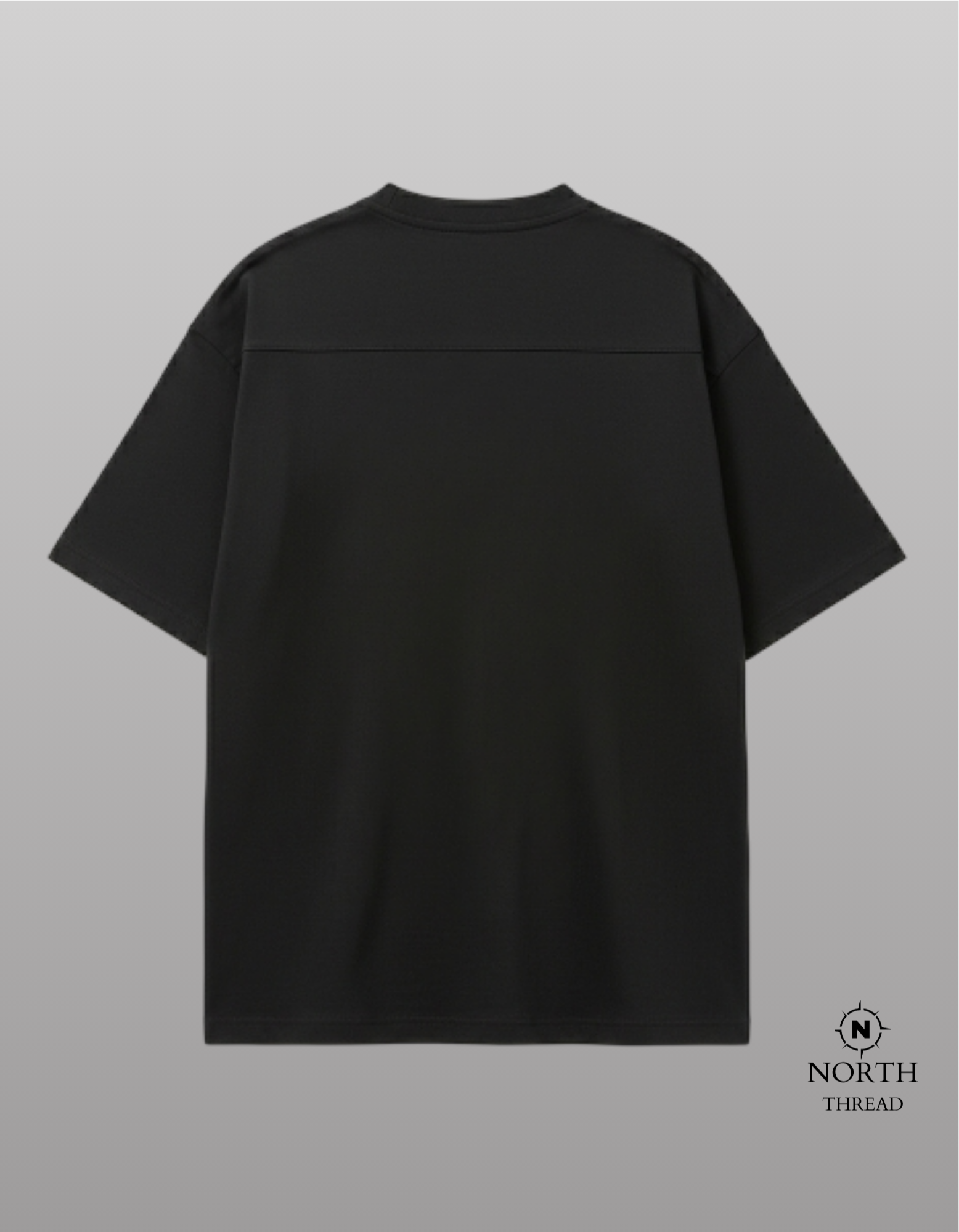 Pull&Bear Heavyweight tshirt-Black