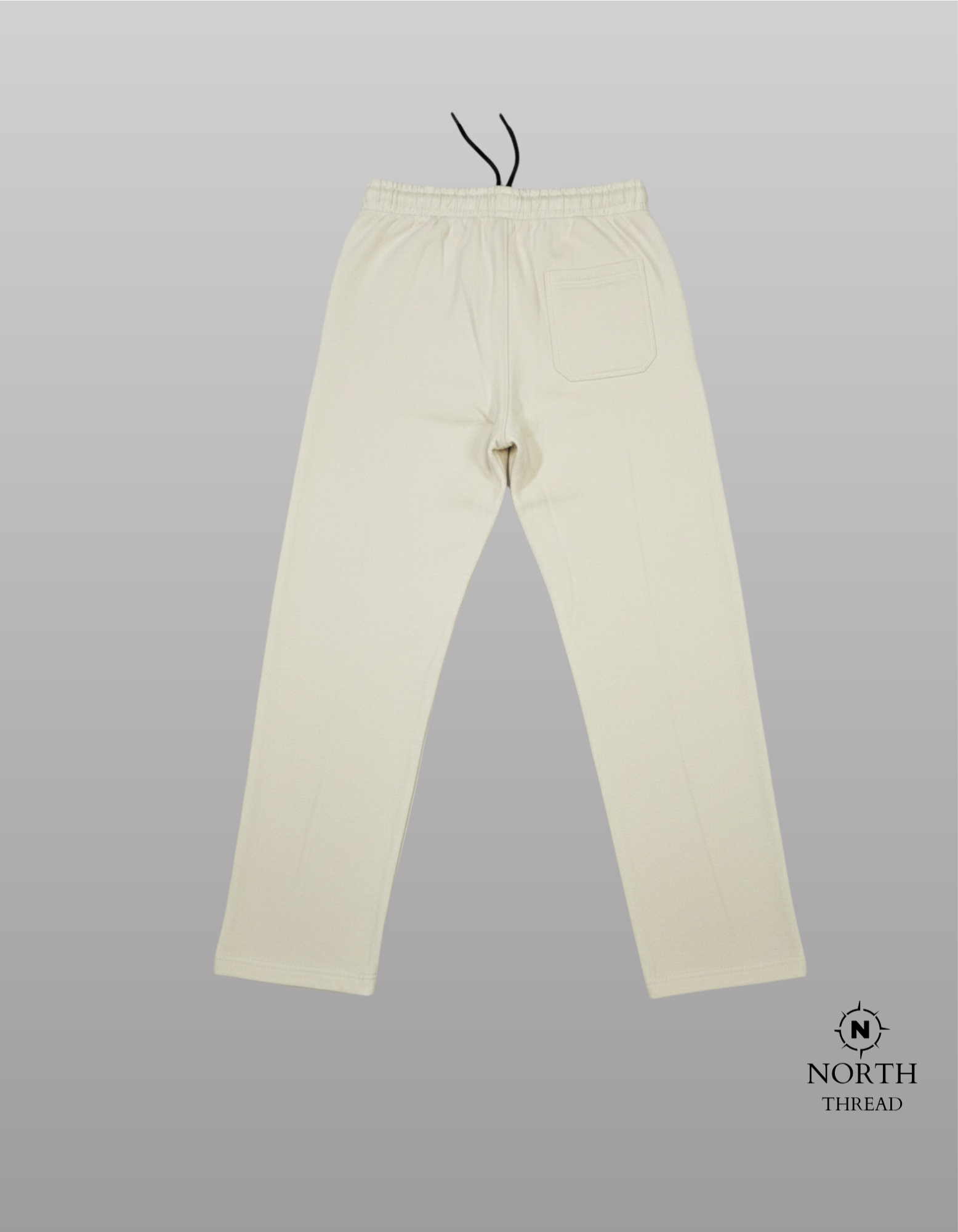 Bershka Heavyweight trouser-Creme