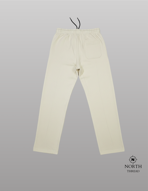 Bershka Heavyweight trouser-Creme